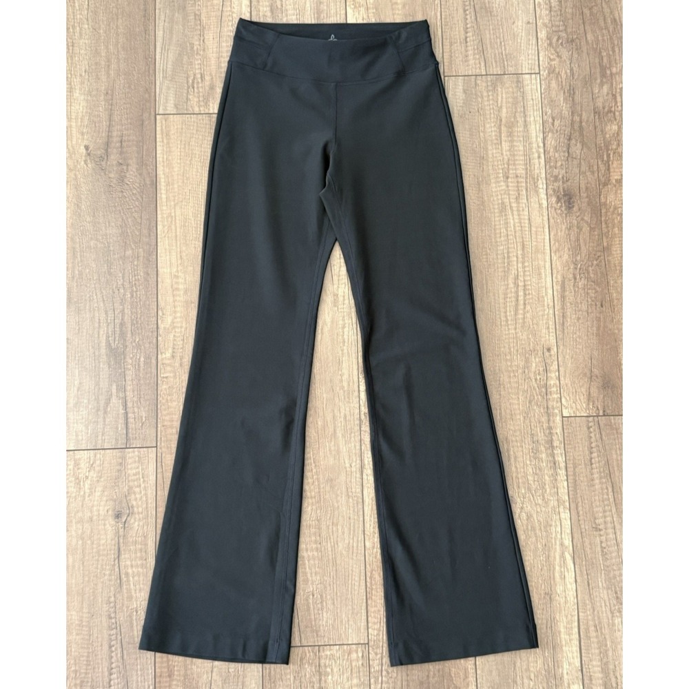 PRANA Women's Yoga Pants Wide Leg Pull-On Black XS Activewear Athleisurewear EUC